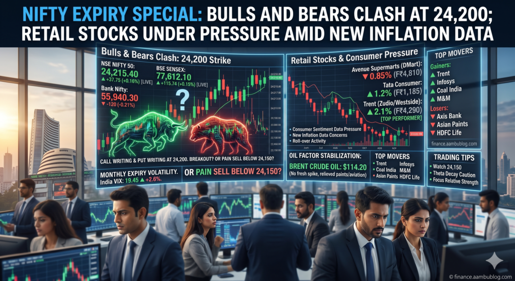 Nifty 50 and Bank Nifty Monthly Expiry Live Dashboard April 30 2026